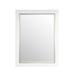 Everly Quinn 32 in.H Bathroom Rectangular Solid Wood Framed Wall Vanity Mirror in White | 32 H x 24 W x 1.4 D in | Wayfair