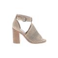 Marc Fisher LTD Heels: Tan Shoes - Women's Size 6