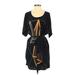 STINE GOYA Casual Dress: Black Dresses - Women's Size X-Small