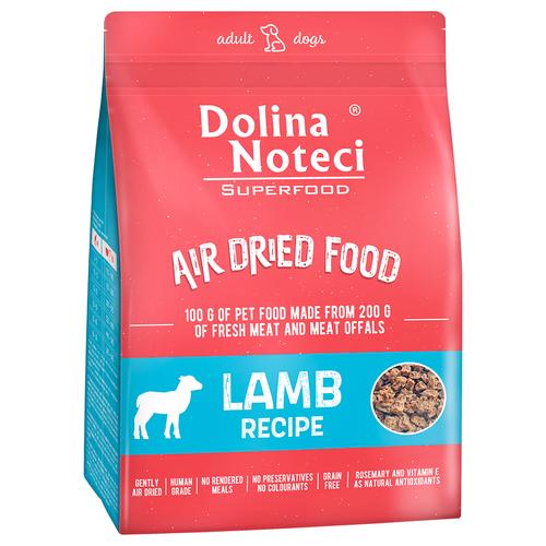 1kg Dolina Noteci Superfood Adult Trockenfutter mit Lamm Hundefutter trocken