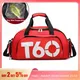 Oxford Dry Wet Gym Bag Large Capacity Fitness Training Bag Waterproof with Shoe Compartment