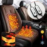 30' Fast Heating 12-24v Heated Car Seat Cover Universal Car Seat Heater Winter Car Heating Cushion