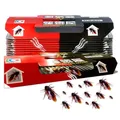 1-5pcs Cockroach Trap Cockroach Killer Indoor Home Roach Bait Roach Killer Indoor Sticky Glue