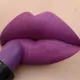 Waterproof Velvet Matte Lipstick Lasting Black White Purple Pigment Lipstick Christmas Halloween