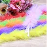 2yard/Length Turkey Feather fluffy feather boa super quality marabou feather boa for