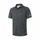 Men's Golf Shirt Moisture Wicking Dry Fit Performance Short Sleeve Striped Golf Polo Shirts Casual