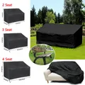 2/3/4 Seats Waterproof Chair Cover Garden Park Patio Outdoor Benchs Furniture Sofa Chair Table Rain