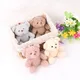 10cm Soft Stuffed Toy Bear Cute Teddy Bear Plush Toy Dolls Patch Bear Baby Animals Toy Kids Girls