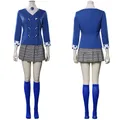 Cosplay Costume Heathers The Musical-Veronica Sawyer High School Uniform Set Skirt Outfits Dress Up
