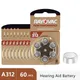Hearing Aid Batteries 60PCS / 10 Cards RAYOVAC PEAK 1.45V 312 312A A312 PR41 Zinc Air Battery For