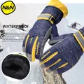 NANDN Winter Warm Mountain Snowboard Ski Gloves men women Cold Snow Skiing Mittens Waterproof
