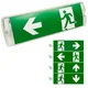 Exit Sign Emergency Light AC 220/240V Led Light Safety Evacuation Indicator Lights For Public Hotel