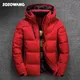 ZOZOWANG High Quality White Duck Thick Down Jacket Men Coat Snow Parkas Male Warm Hooded Clothing