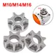 M10/M14/M16 Chainsaw Gear Replacement For 100/115/125/150/180 Angle Grinder Gear sawing Sprocket
