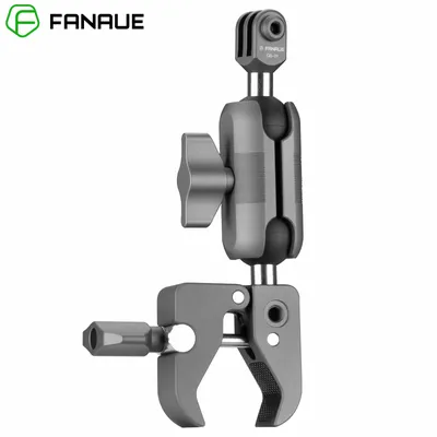 FANAUE Action Camera Mount gimbal stabilizer rush Motorcycle Bicycles ATV UTV electric Scooter accessories for dji osmo 3