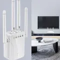 1200Mbps Wireless WiFi Repeater Wifi Signal Booster Dual-Band 2.4G 5G Extender 4 Antenna Router