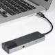 6-in-1 USB External Optical Sound Card Multifunction Audio Converter Adapter for Notebook Aluminium