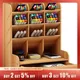1pc Wooden Desk Organizer Multi-Functional DIY Pen Holder Storage Box Desktop Stationary Storage