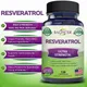 Natural Resveratrol Antioxidant - Adult Supplement for Healthy Weight Loss and Overall Wellbeing