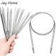 11 Sizes Stainless Steel Circular Knitting Needles Set 80CM Knitting Needles Double Pointed Weaving