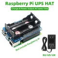 SHCHV Uninterruptible Power Supply UPS HAT Stable 5V Power Output for Raspberry Pi 4 Model B 3B+ 3B