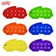 6pcs Rabbit Ten-frame Digital Table Math Toy Learning Education Board Game Teaching Aids for Kids