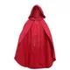 Umorden Adult Kids Child Little Red Riding Hood Costume Cosplay Cloak Cape for Women Girls 2 Layer