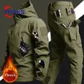 Outdoor Sharkskin Warm Suit Special Soldiers Camouflage Plush and Thick Coat Autumn and Winter Soft