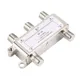 5-2400MHz 4 Way Digital Coax Cable Splitter 4 Channel Satellite/Antenna TV Signal Distributor