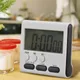 Digital Kitchen Timer Magnetic Digital Chronometer LCD Screen Digital Magnet Alarm Clock Cooking