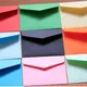 10pc /lot Candy color mini envelopes DIY Multifunction Craft Paper Envelope For Letter Paper