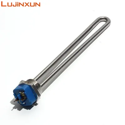 LUJINXUN 12V 150W 120V 1KW/2KW Immersion Heater Submersible Water Heater Element Stainless Steel with 1 Inch NPT Thread