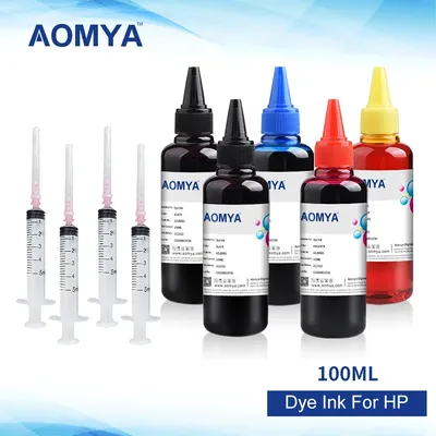 For HP 301 304 305 302Xl Printer Dye Ink refill for Deskjet 2540 2050 2510 2620 2630 2632 5030 5020 3720 3730 Printer 4 Colors