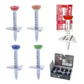 Golf Double Tee Plastic Golf Tee With Original Package Step Down Golf Ball Holder Golf Accecories 4