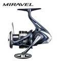 SHIMANO Reel MIRAVEL Spinning Fishing Reel 5+1BB 5.0:1/6.2:1 Ratio Metal Spool 3-11KG Power HGN