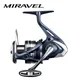 SHIMANO Reel MIRAVEL Spinning Fishing Reel 5+1BB 5.0:1/6.2:1 Ratio Metal Spool 3-11KG Power HGN