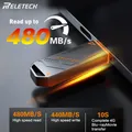 Reletech Elite7 Pro USB 3.2 Solid State Drive Read 480MB/s Portable SSD High Speed USB Flash Drive