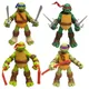 4pcs/Set Ninja Turtle Anime Figure Neca TMNT Limited Edition Action Figurine Statue Action Figurine