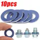 For Toyota Lexus Engine Oil Drain Plug Seal Washer Oil Pan Gasket Nut Seal Ring Alumium Auto Parts