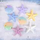 Resin Shell Starfish DIY Cake Topper Kids Mermaid Party Cake Decoration Under the Sea Ocean Birthday