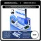 3 Mode Led Cooling Fan for PS5 Vertical Stand 2 Controller Charging Dock for Sony Playstation 5