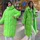 Women Winter Jacket 2023 New Women Cotton Padded Jacket Korean Loose Hooded Cotton Coat Long Parkas
