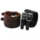 Fashion Leather Bracelet for Women Men Cuff Bangles Bracelet Wide Black/Brown Gothic Vintage Punk