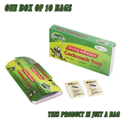 1 Tasche Indoor Home Kakerlaken falle Kakerlaken Killer Kakerlaken Köder Indoor Sticky Leim Catcher Bug Insekt klebrige Fallen für Schlafzimmer