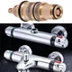 Brass Replacement Thermostatic Cartridge Shower Mixer Valve Bar Repair Kit Brass Temp Range Of 20 -