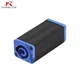 1PC Powercon Couplers Connector NAC3MM Blue White Blue BLue White White Lights Chassis Socket