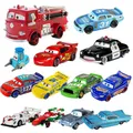Disney Pixar Cars Blitz McQueen Feuer Lkw Blitz Jackson Storm Metall Modell Auto 1:55 Spielzeug