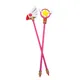 Brdwn Card captor Sakura Kinomoto Vögel Kopfs terne Cosplay handgemachte Zauberstab Mitarbeiter