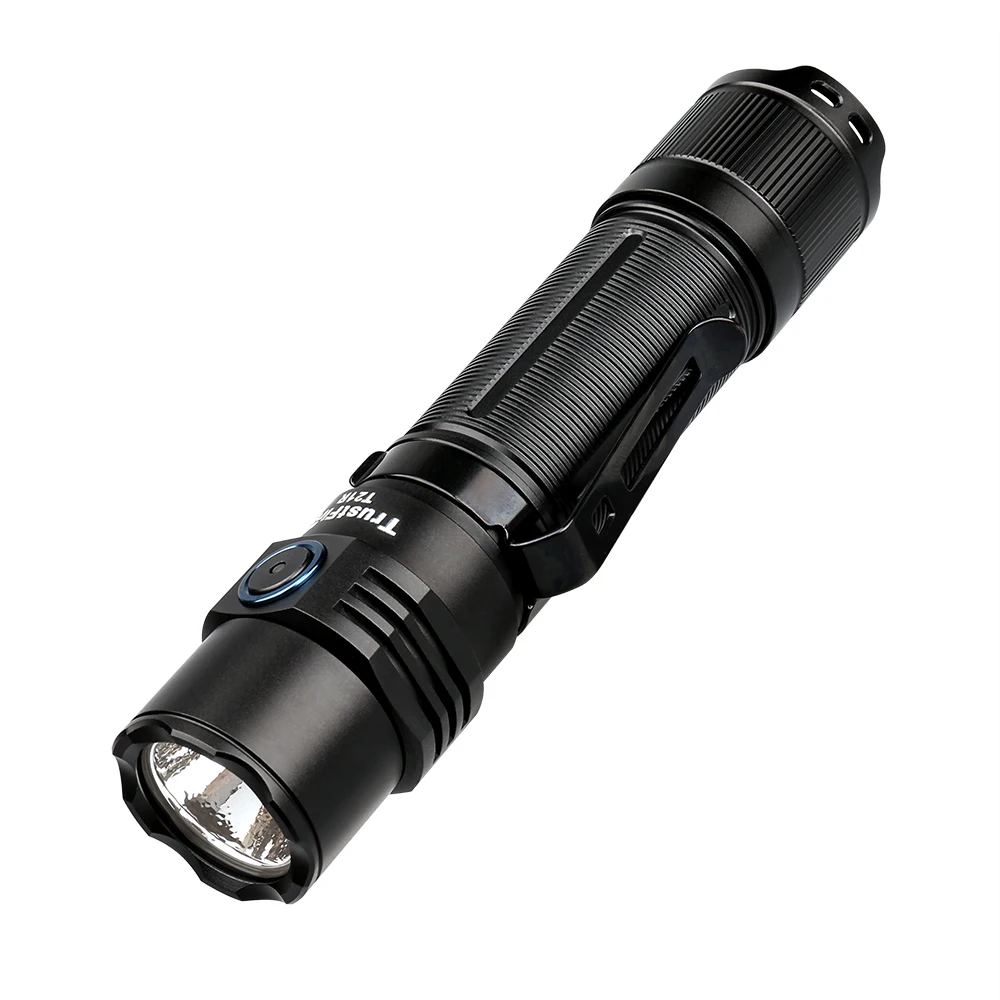 Trustfire T21R Taktische LED-Taschenlampen, 2600 lm, Typ C, USB wiederaufladbar, 21700, leistungsstarke Außenbeleuchtung, Hochleistungs-Laternen-Taschenlampe Image