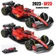 Bburago 1:43 f1 16 # charles leclerc scuderia ferrari sf23 #55 carlos sainz legierung auto druckguss